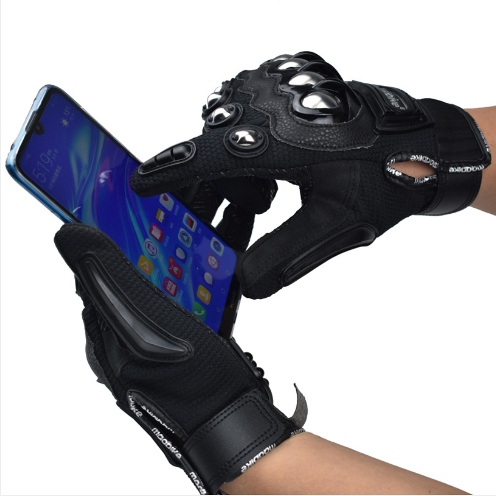 Motorcycle Gloves - Alloy Protective